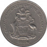 Монета. Багамские острова. 5 центов 1984 год. рев.