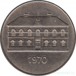 Монета. Исландия. 50 крон 1970 год.