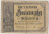 Бона. Нотгельд. Германия. Округ Рейнгау. 20 пфеннигов 1917 год. ав.