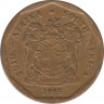 Монета. Южно-Африканская республика (ЮАР). 50 центов 1993 год. ав.