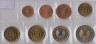 Монета. Германия. Набор евро 8 монет 2004 год. 1, 2, 5, 10, 20, 50 центов, 1, 2 евро. (F). ав.