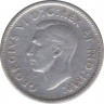 Монета. Канада. 10 центов 1947 год. рев.