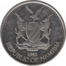 Монета. Намибия. 10 центов 1993 год. ав.