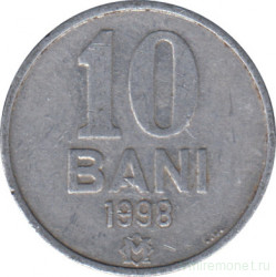 Монета. Молдова. 10 баней 1998 год.