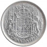 Монета. Канада. 50 центов 1956 год.   