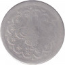 Монета. Османская империя. 5 курушей 1861 (1277/1) год.