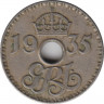 Монета. Новая Гвинея. 6 пенсов 1935 год. рев.