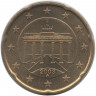 Монета. Германия. 20 центов 2003 год. (A).