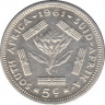 Монета. Южно-Африканская республика (ЮАР). 5 центов 1961 год. ав.