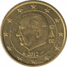 Монета. Бельгия. 10 центов 2012 год. ав.