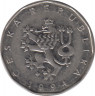 Монета. Чехия. 2 крон 1994 год. Монетный двор - Виннипег. ав.