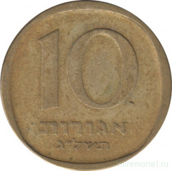 Монета. Израиль. 10 агорот 1973 (5733) год.