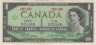 Банкнота. Канада. 1 долларов 1967 год. 100 лет Конфедерации Канады. Тип 84а. ав.