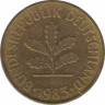 Монета. ФРГ. 5 пфеннигов 1983 год. Монетный двор - Штутгарт (F). ав.
