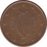 Монета. Ирландия. 1 цент 2004 год. ав.