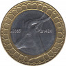 Монета. Алжир. 50 динаров 2003 год. ав.
