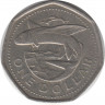 Монета. Барбадос. 1 доллар 1998 год. рев.