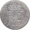 Монета. Королевство Двух Сицилий. 120 грано 1856 год. рев.