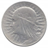 Монета. Польша. 5 злотых 1932 год.