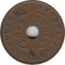 Монета. Южная Родезия (Зимбабве). 1 пенни 1949 год. ав.