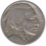 Монета. США. 5 центов 1925 год.