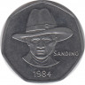 Монета. Никарагуа. 5 кордоб 1984 год. ав.