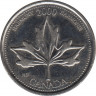 Монета. Канада. 25 центов 2000 год. Миллениум - гармония. ав.