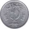 Монета. Пакистан. 1 пайса 1976 год. ав.