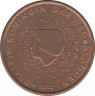 Монета. Нидерланды. 5 центов 2005 год. ав.