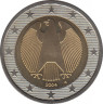 Монета. Германия. Набор евро 8 монет 2004 год. 1, 2, 5, 10, 20, 50 центов, 1, 2 евро. (G). ав.