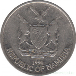 Монета. Намибия. 10 центов 1996 год.