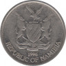 Монета. Намибия. 10 центов 1996 год. ав.
