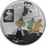 Монета. Острова Кука. 5 долларов 2013 год. Союзмультфильм. Чиполлино. ав.