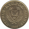 Монета. Кипр. 5 центов 1988 год. ав.