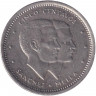 Монета. Доминиканская республика. 5 сентаво 1987 год.