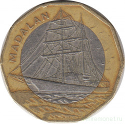 Монета. Кабо-Верде. 100 эскудо 1994 год. Мадалан.