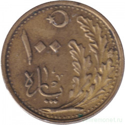 Монета. Турция. 100 пара 1926 год. Монета. Турция. 100 пара 1926 год.