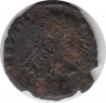 Монета. Римская империя. 50 денариев 347 - 348 года. Констанций II (337 - 361). Надпись "Юбилей 20 лет, ждём 30". рев.