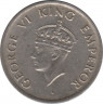 Монета. Индия. 1/4 рупии 1947 год. рев.