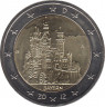 Монета. Германия. 2 евро 2012 год. Бавария (A). ав.