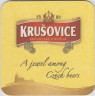 Подставка. Пиво  "Krusovice". оборот.