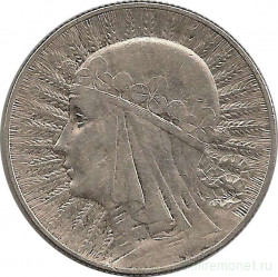 Монета. Польша. 5 злотых 1934 год.