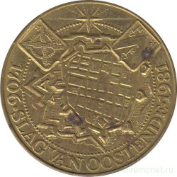 Монетовидный жетон. Бельгия. Остенде. 50 остендских флоринов 1981 год.