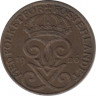 Монета. Швеция. 1 эре 1926 год . ав.