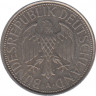Монета. ФРГ. 1 марка 1990 год. Монетный двор - Берлин (А). рев.