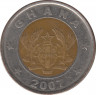 Монета. Гана. 1 седи 2007 год. ав.
