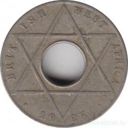 Монета. Британская Западная Африка. 1/10 пенни 1925 год. H.