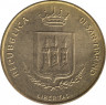 Монета. Сан-Марино. 200 лир 1983 год. Угроза атомной войны. рев.