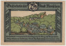 Бона. Нотгельд. Германия. Город Моншау. 25 пфеннигов 1921 год. Вариант 897.1.1.1. рев.