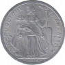 Монета. Новая Каледония. 1 франк 2005 год.  ав.